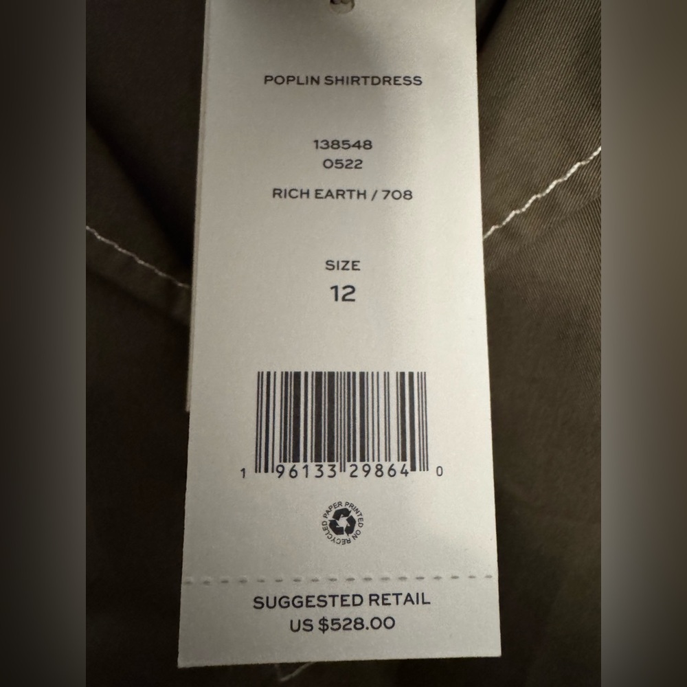 TORY BURCH
Topstitched cotton-poplin mini dress - Picture 6 of 7